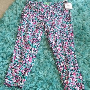 nwt women's sz 12 cappagallo ankle pants jade